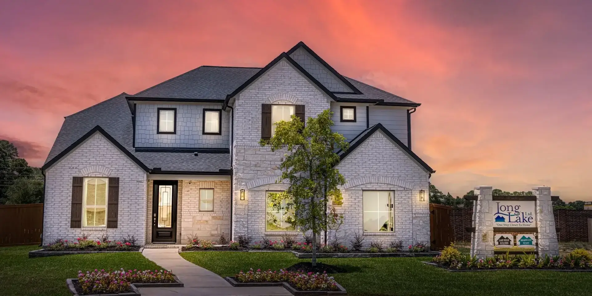 Long Lake Home Builders at Cypress Green TX with New Homes for Sale