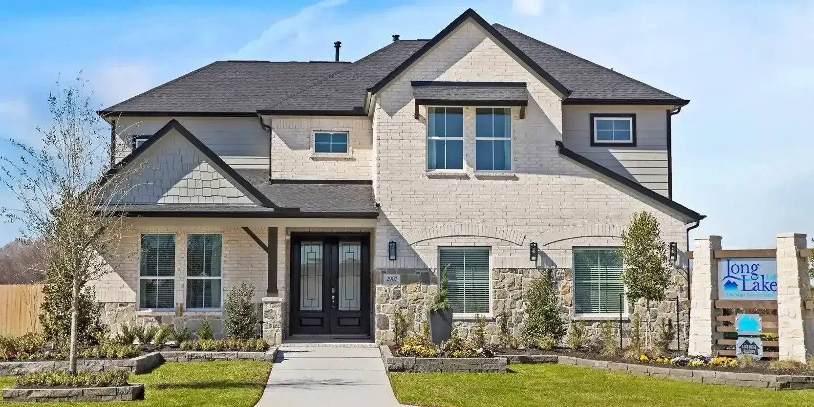 Long Lake Home Builders at Grand Magnolia TX with New Homes for Sale