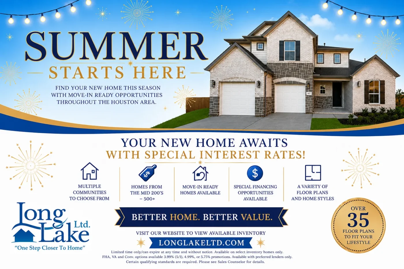 Summer 2026 Move-in Ready Homes Houston